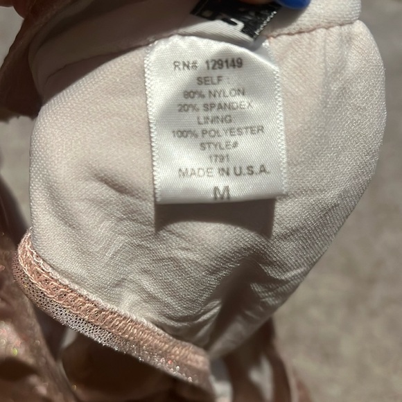 Dippin' Daisy's One Piece Rose Metallic Swimsuit - Picture 5 of 6